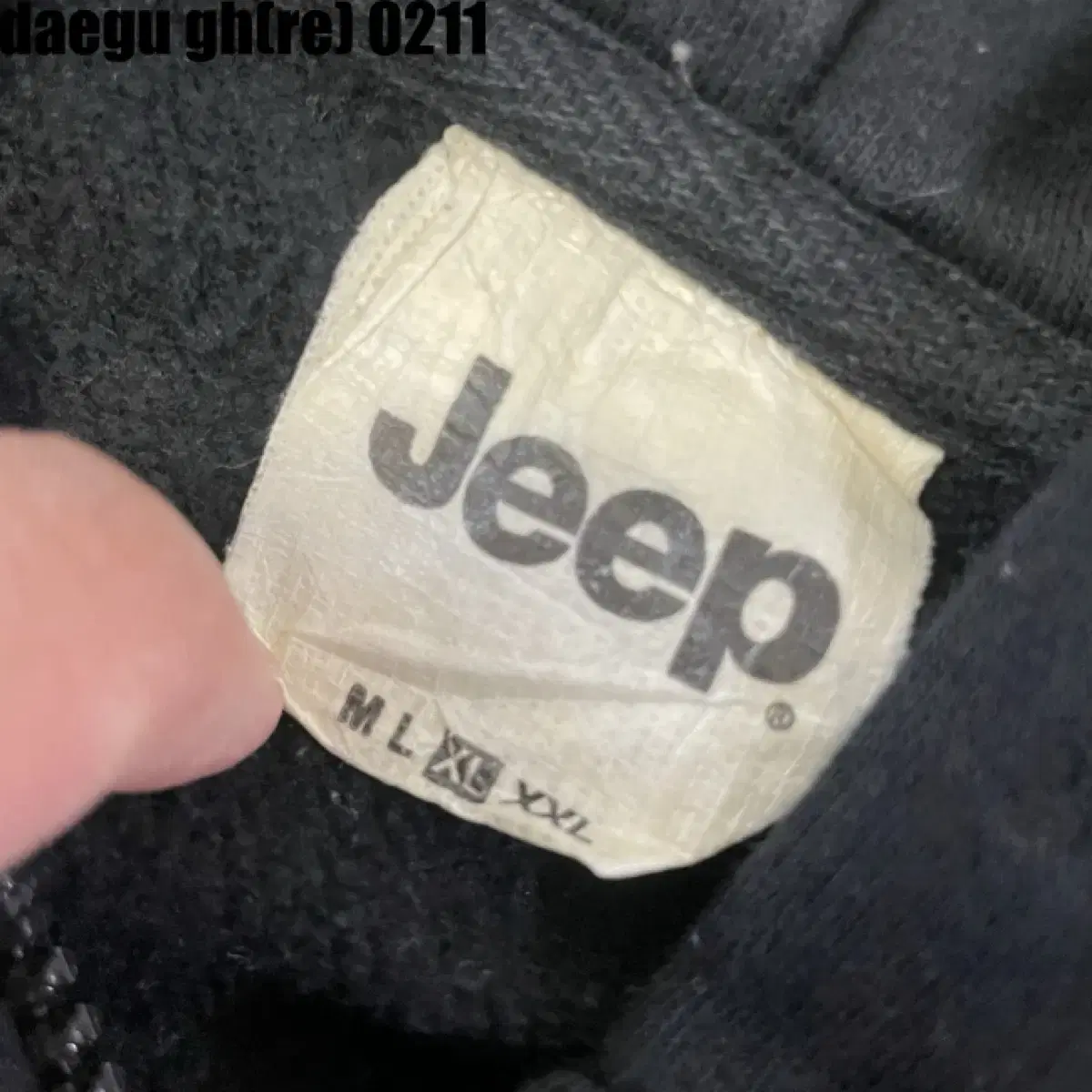 XL 지프 JEEP 후드집업