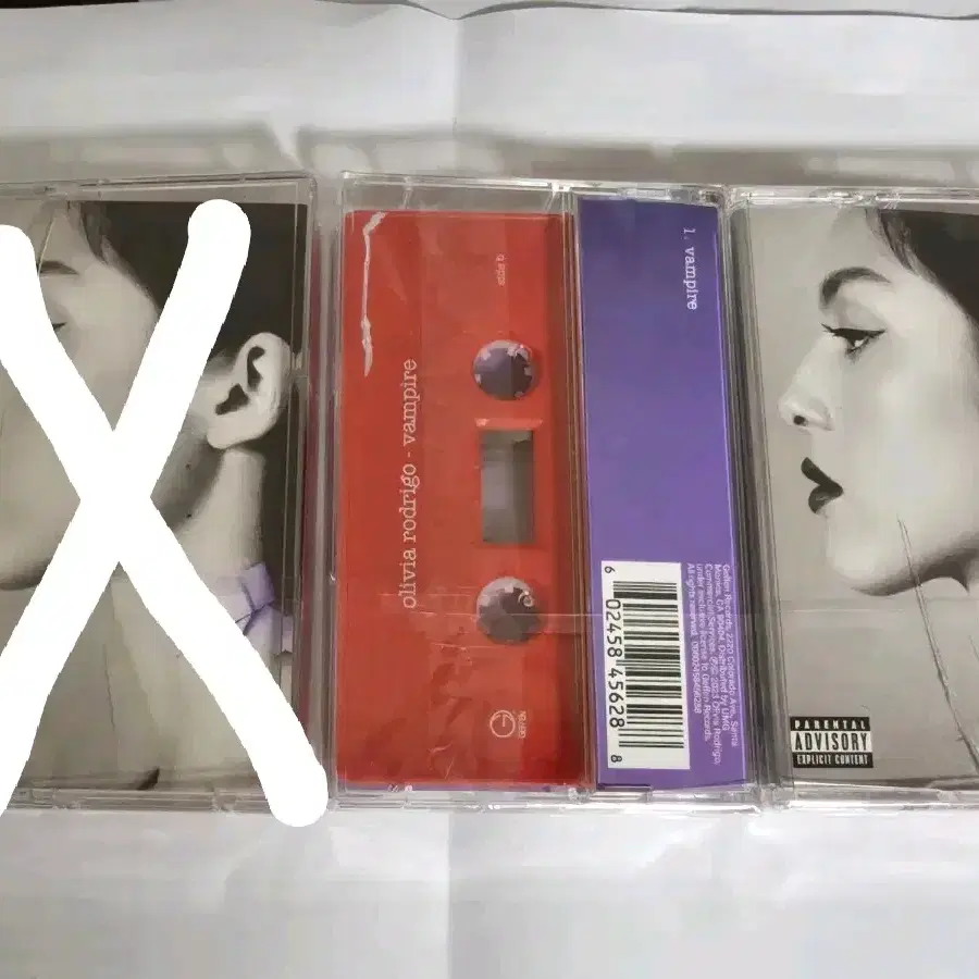 올리비아 로드리고 뱀파이어 Vampire 카세트 cassette tape