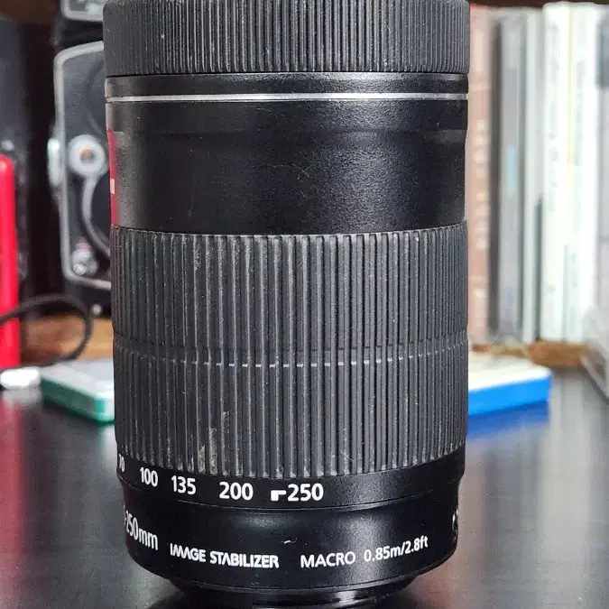 캐논 EFS 55-250mm is stm Macro 크롭바디용 망원렌즈