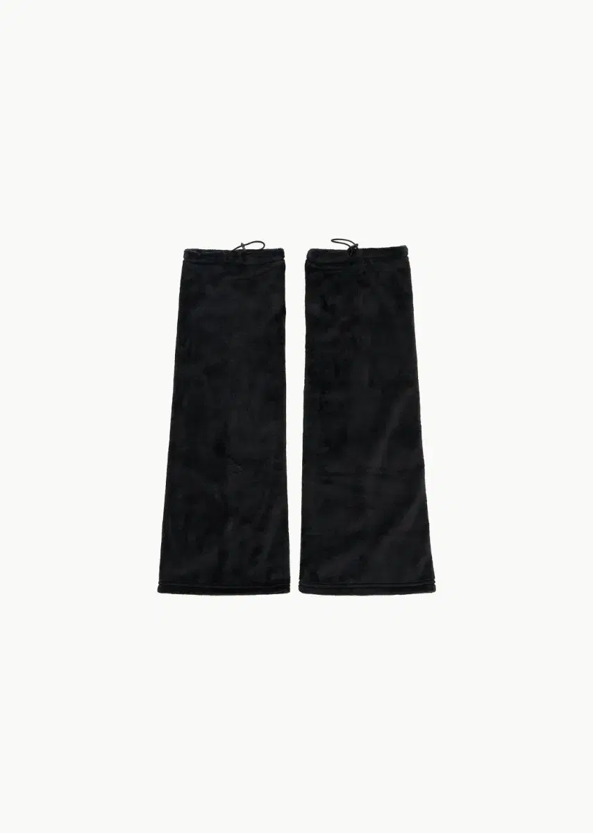 jichoi 23-007 fleece leg warmers black