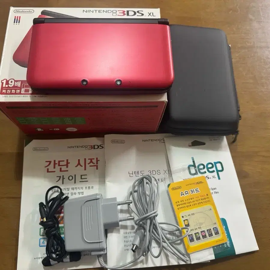 닌텐도 3DS XL 레드 +몬스터헌터4G