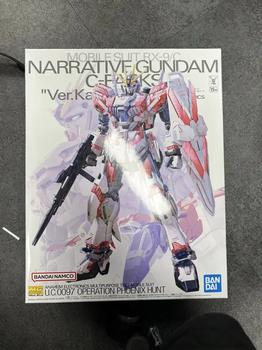 MG NERVATE GUNDAM C-PACK VER.KA for sale