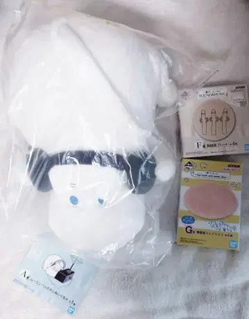 무민 봉제 인형 플레이트 비누 접시