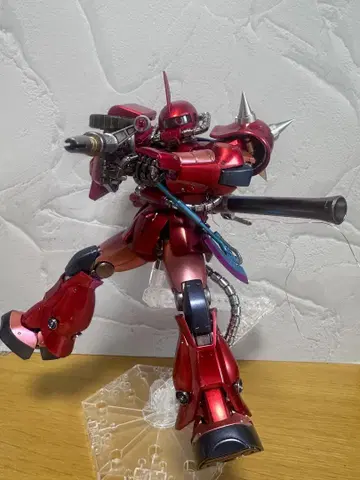 MG 시리즈 자쿠의 완전 페인팅 완료. 정크 취급