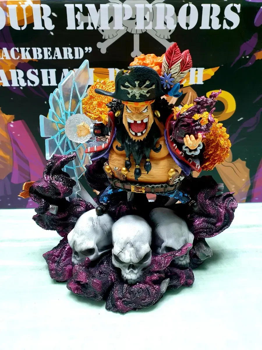 Blackbeard Teach Resin Figure (G5 Studios)