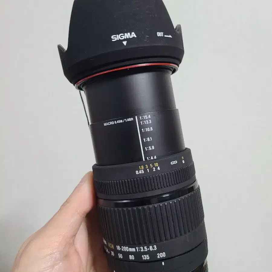 캐논 시그마18-200mm 여행자렌즈 판매합니다