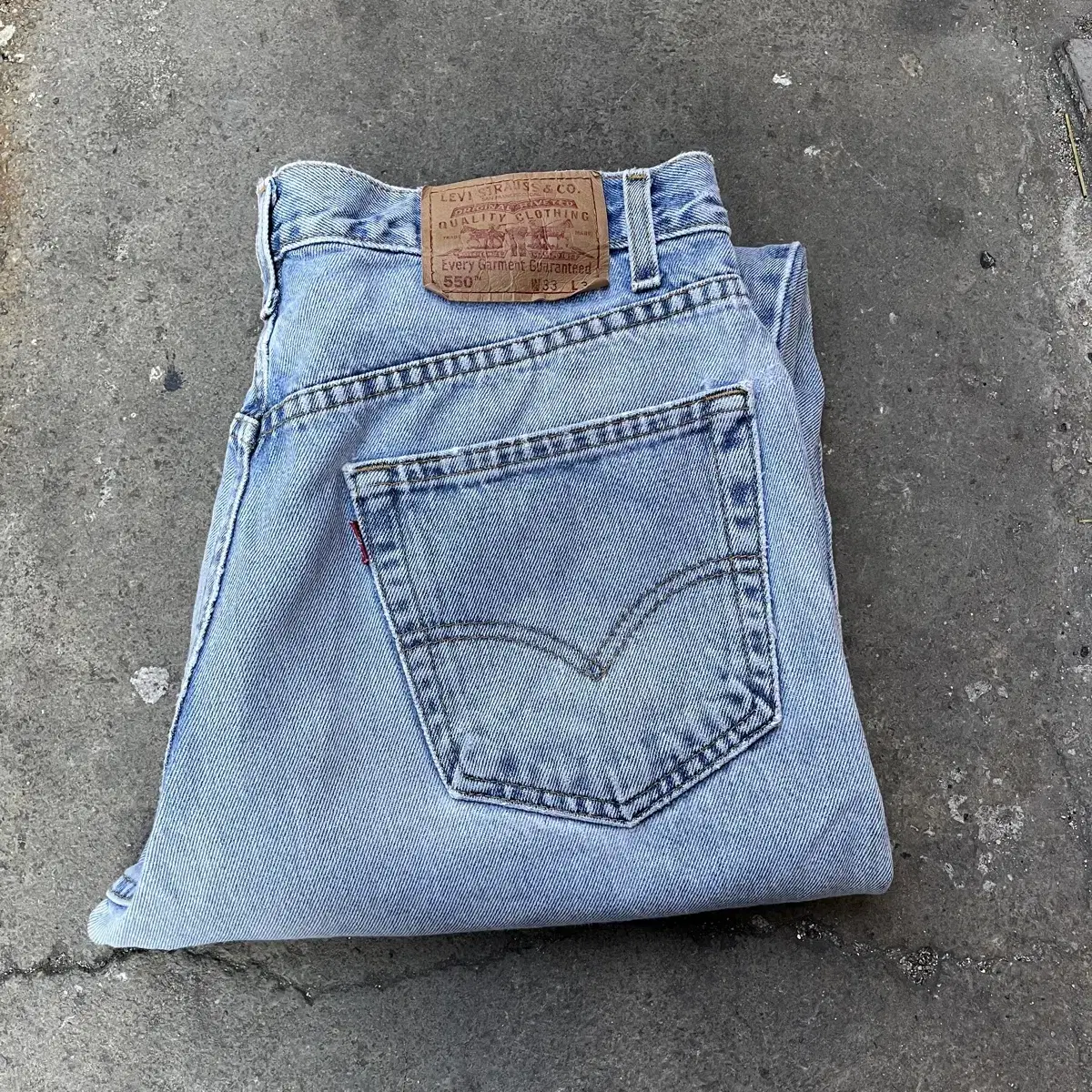 Levis 리바이스 550 데님 팬츠