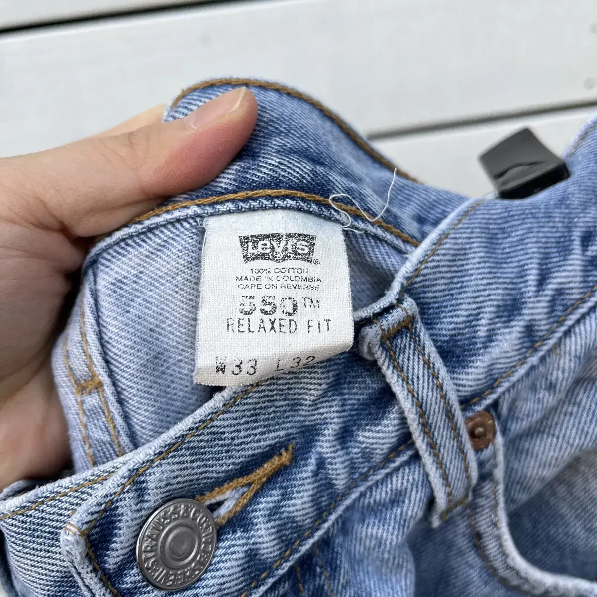 Levis 리바이스 550 데님 팬츠