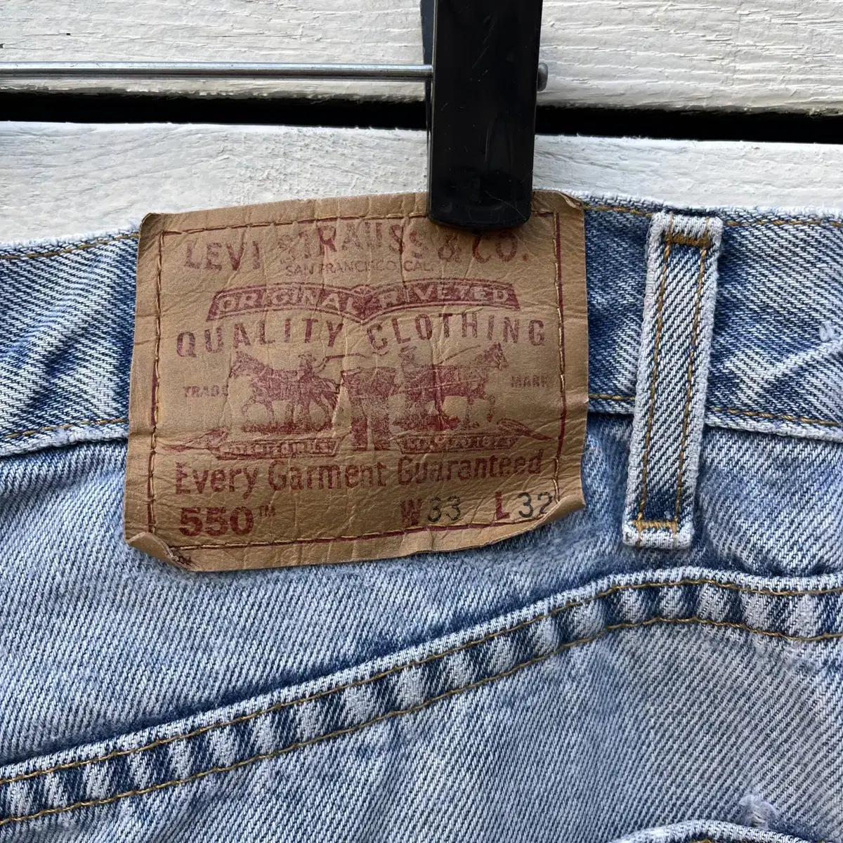 Levis 리바이스 550 데님 팬츠