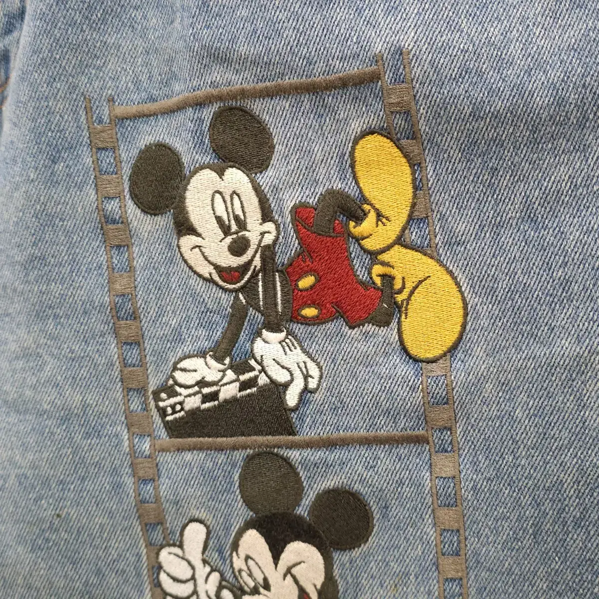 90s HOLLYWOOD MICKEY 데님팬츠- 우먼25정도