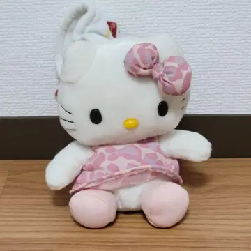헬로키티 주스 봉제 인형 맥도날드 콜라보레이션