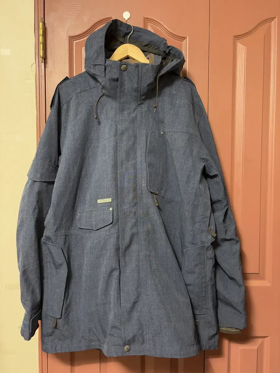 vintage planet earth mountain jacket 2xl