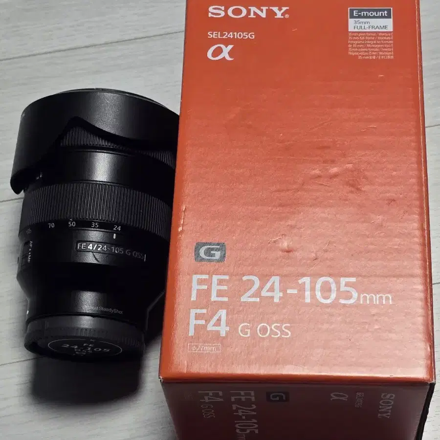 소니 FE 24-105MM F4 G OSS 줌렌즈