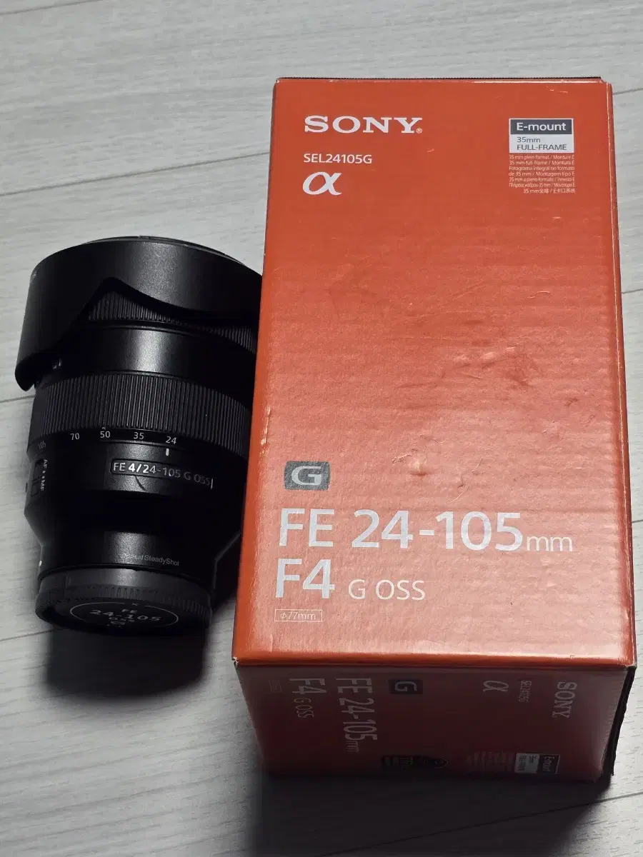 소니 FE 24-105MM F4 G OSS 줌렌즈