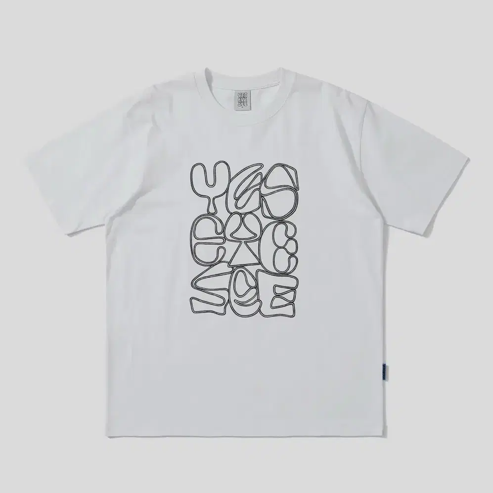 *새상품* 예스아이씨 SKW logo Tee White