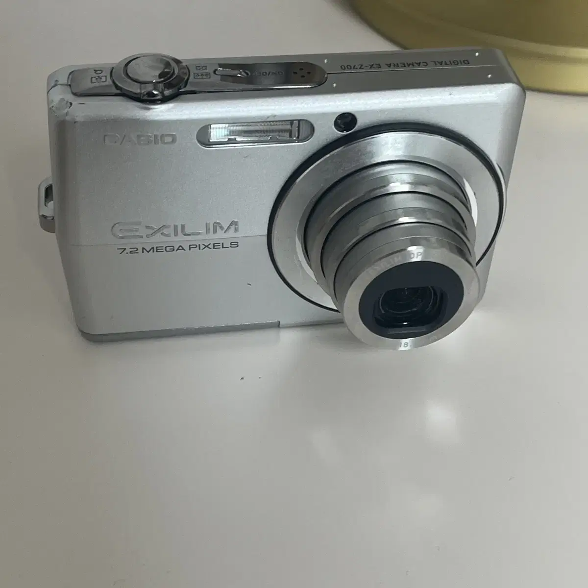 카시오 casio exlim ex-z700 디지털 카메라 실버