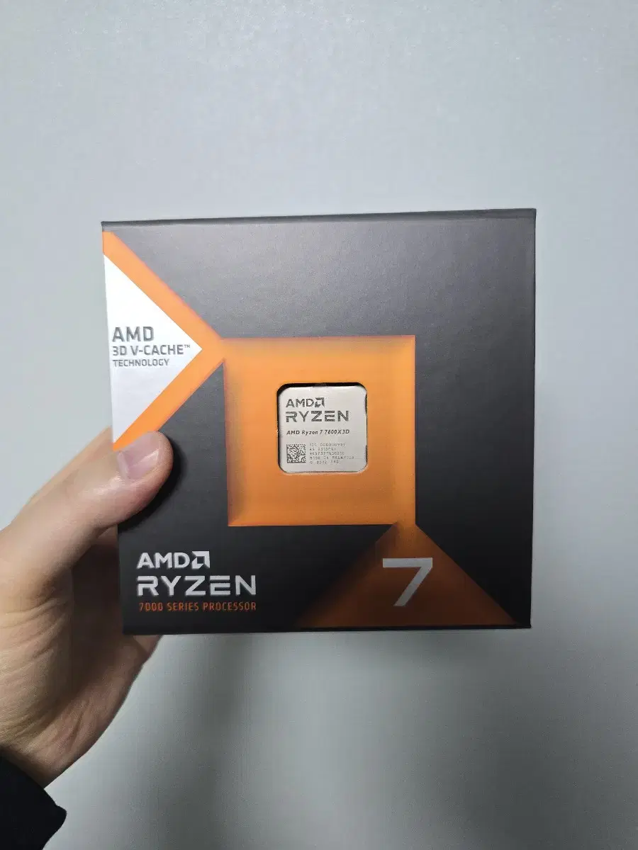 AMD 7800X3D 시피유