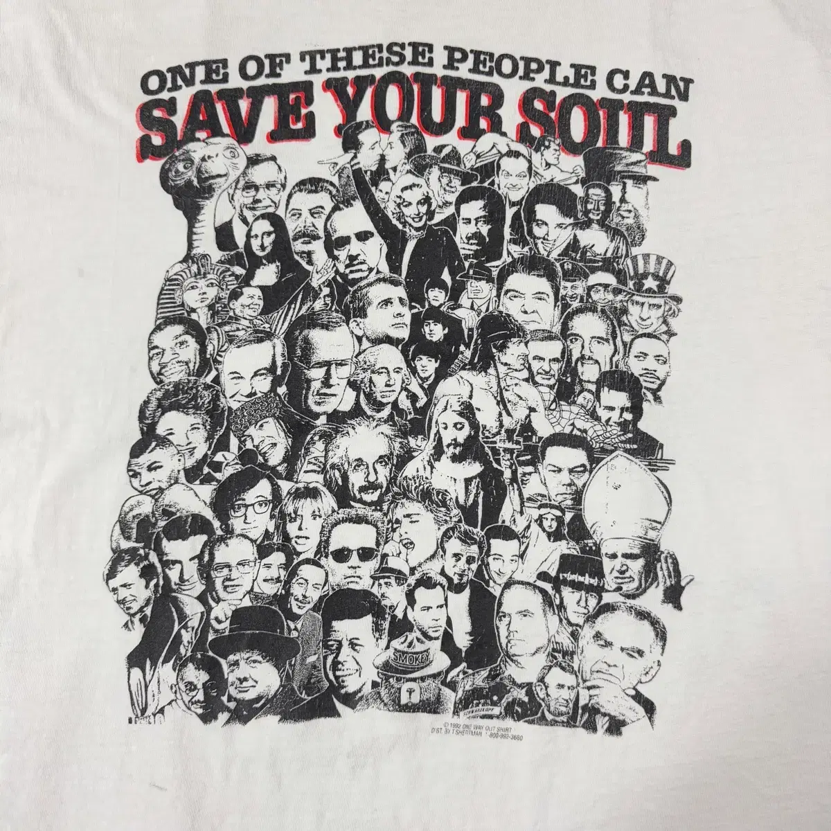 Vintage 90s Save Your Soul Jesus Tee