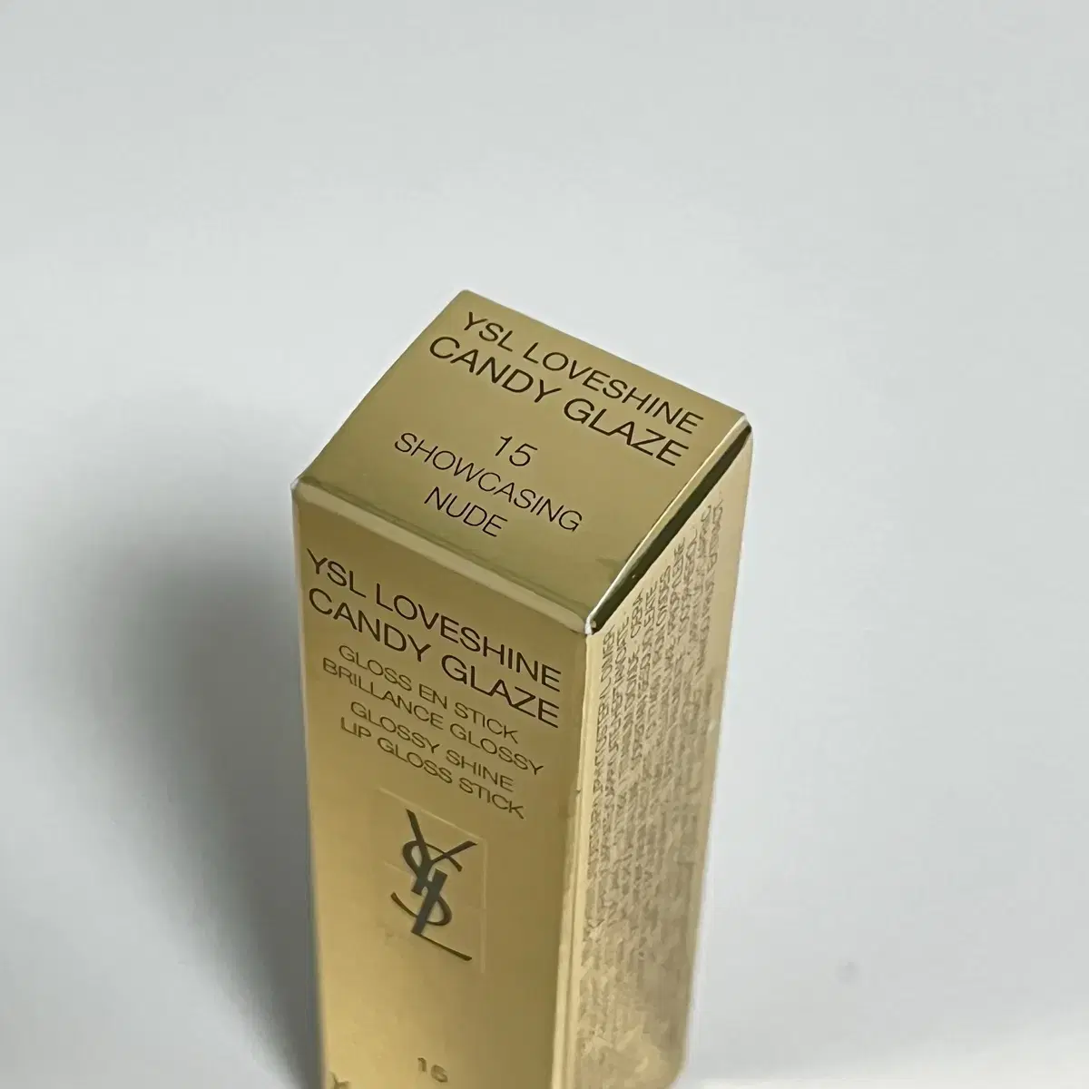 입생로랑 YSL 캔디글레이즈 15호 쇼케이싱누드 새 상품