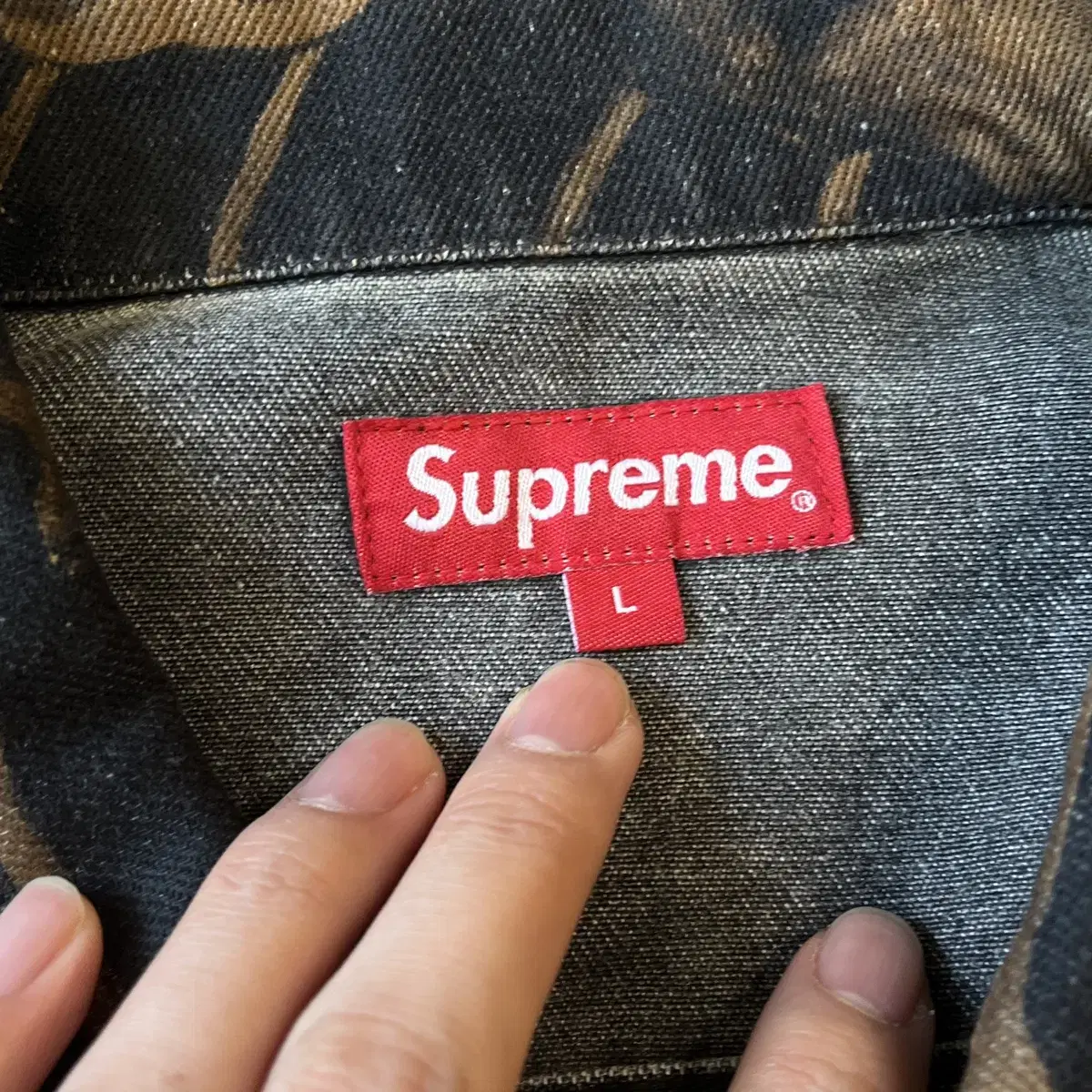 20ss Supreme waves work jacket