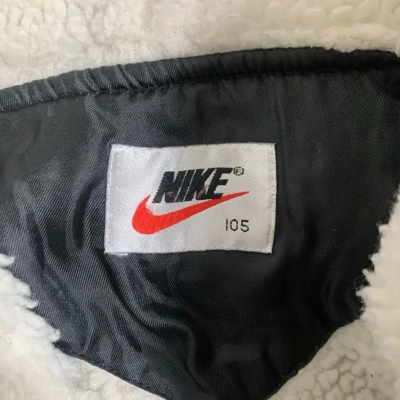 105 NIKE 나이키 AIR 빅로고 양털 돕바 자켓