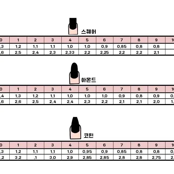 [수제네일팁] 프린세스 블랙