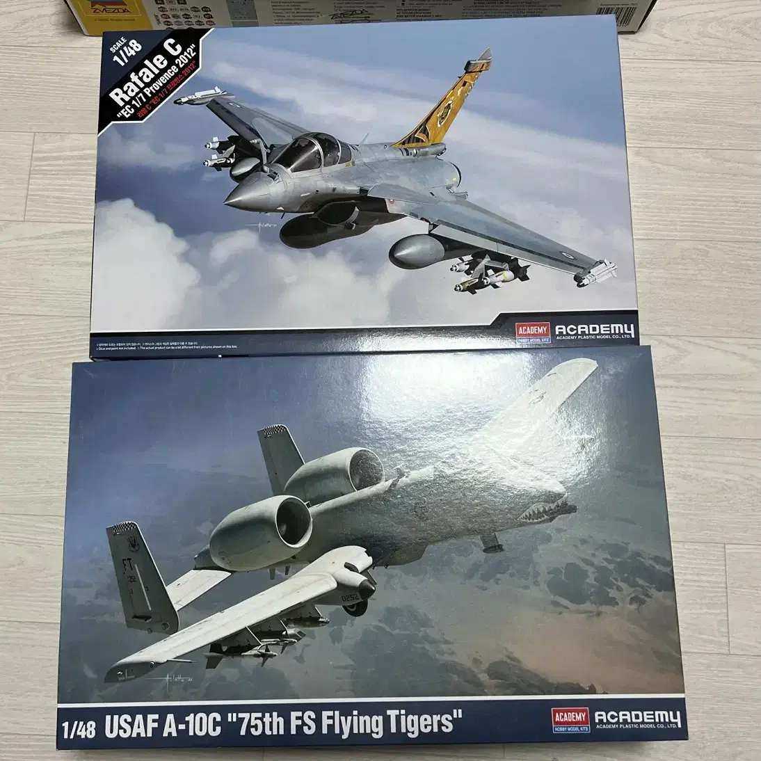 1/48 아카데미과학 프라모델 (A-10, rafaleC) 일괄판매