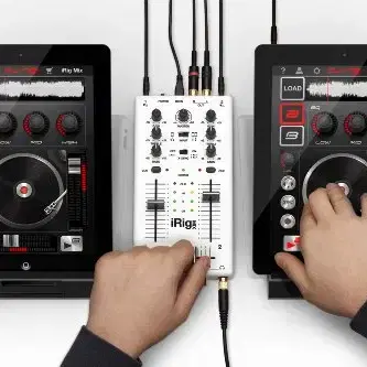 IK Multimedia DJ믹서 애플용 iRig MIX