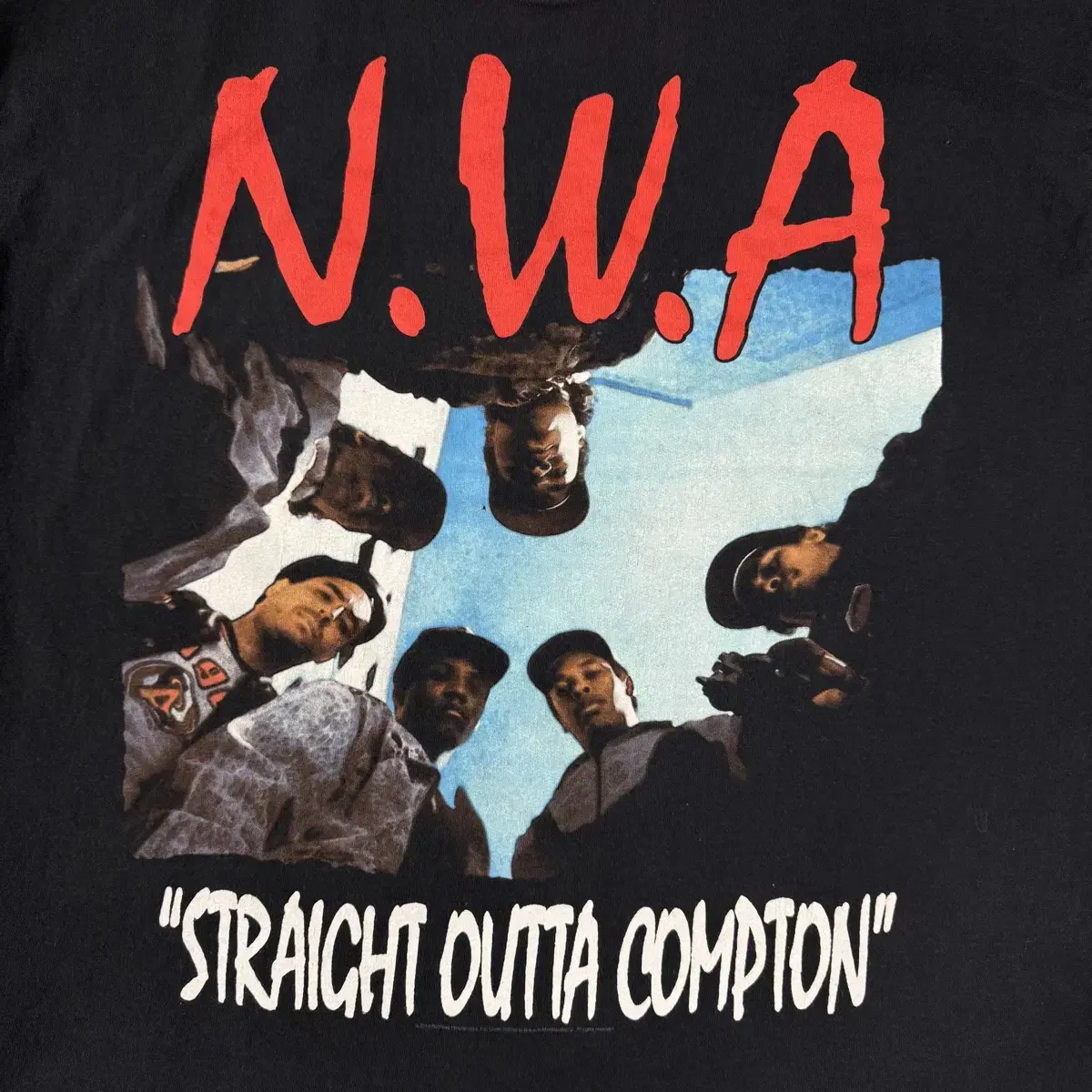 빈티지 2000s NWA 티셔츠