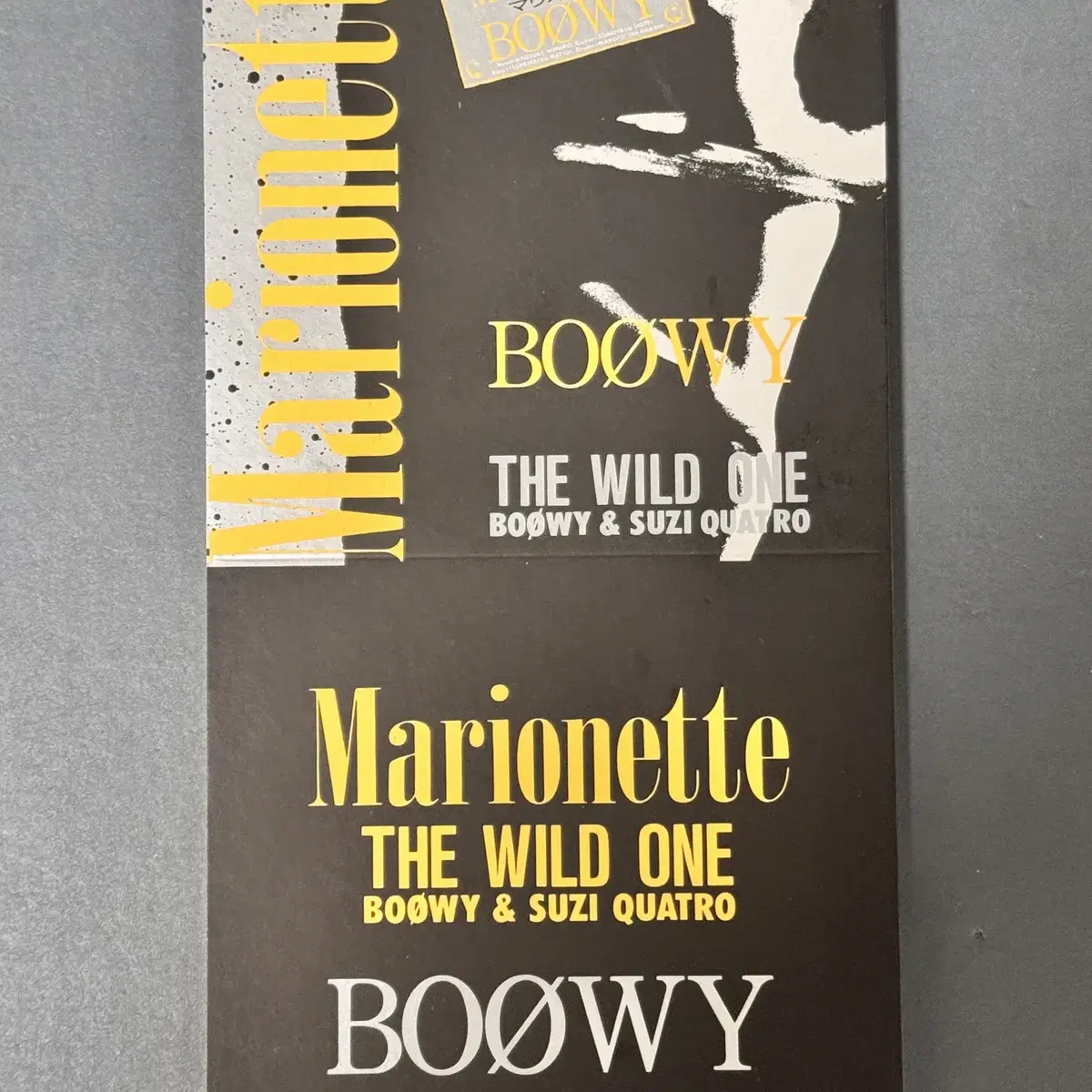 BOOWY(보위)_Marionette 8cm 싱글