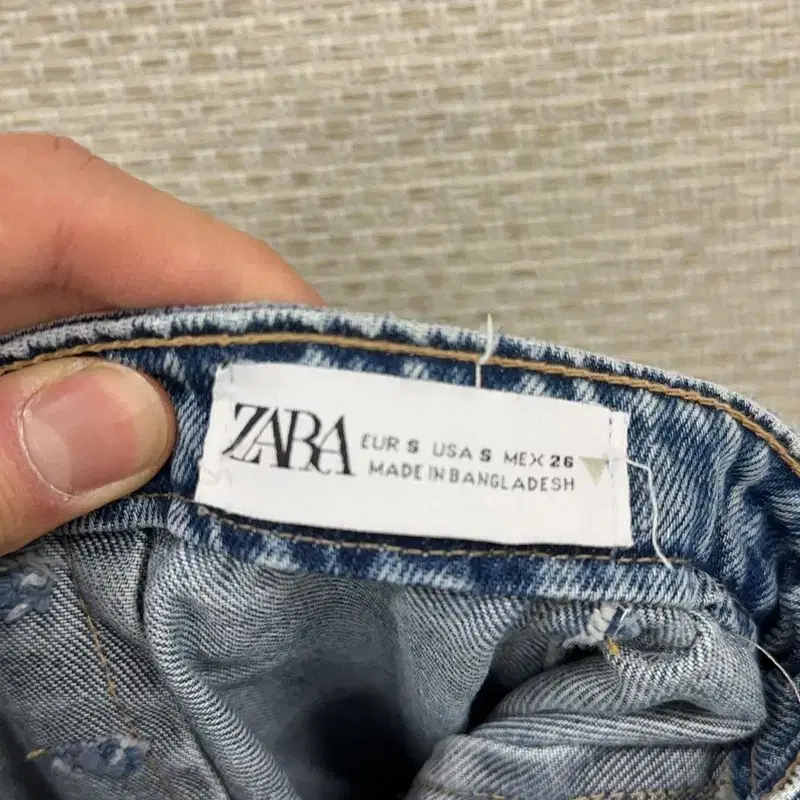 자라 ZARA 트임 데님 롱스커트 청치마 26인치 C01085