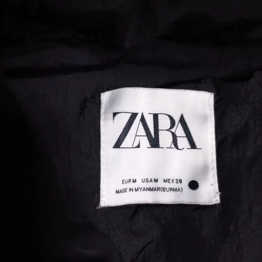 ZARA 여성 오버핏 솜패딩점퍼77~88