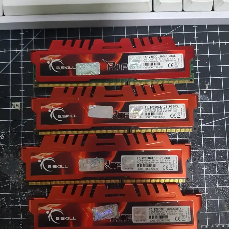 지스킬 DDR3 8GB 4장 일괄