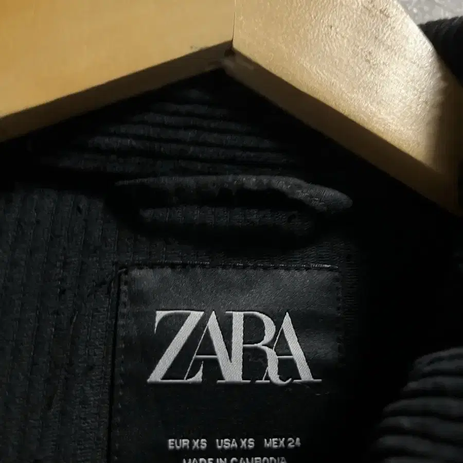 55-66 ZARA 자라 코듀로이 골덴 루즈핏 자켓 정품