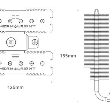 Thermalright PA 120 SE ARGB CPU쿨러