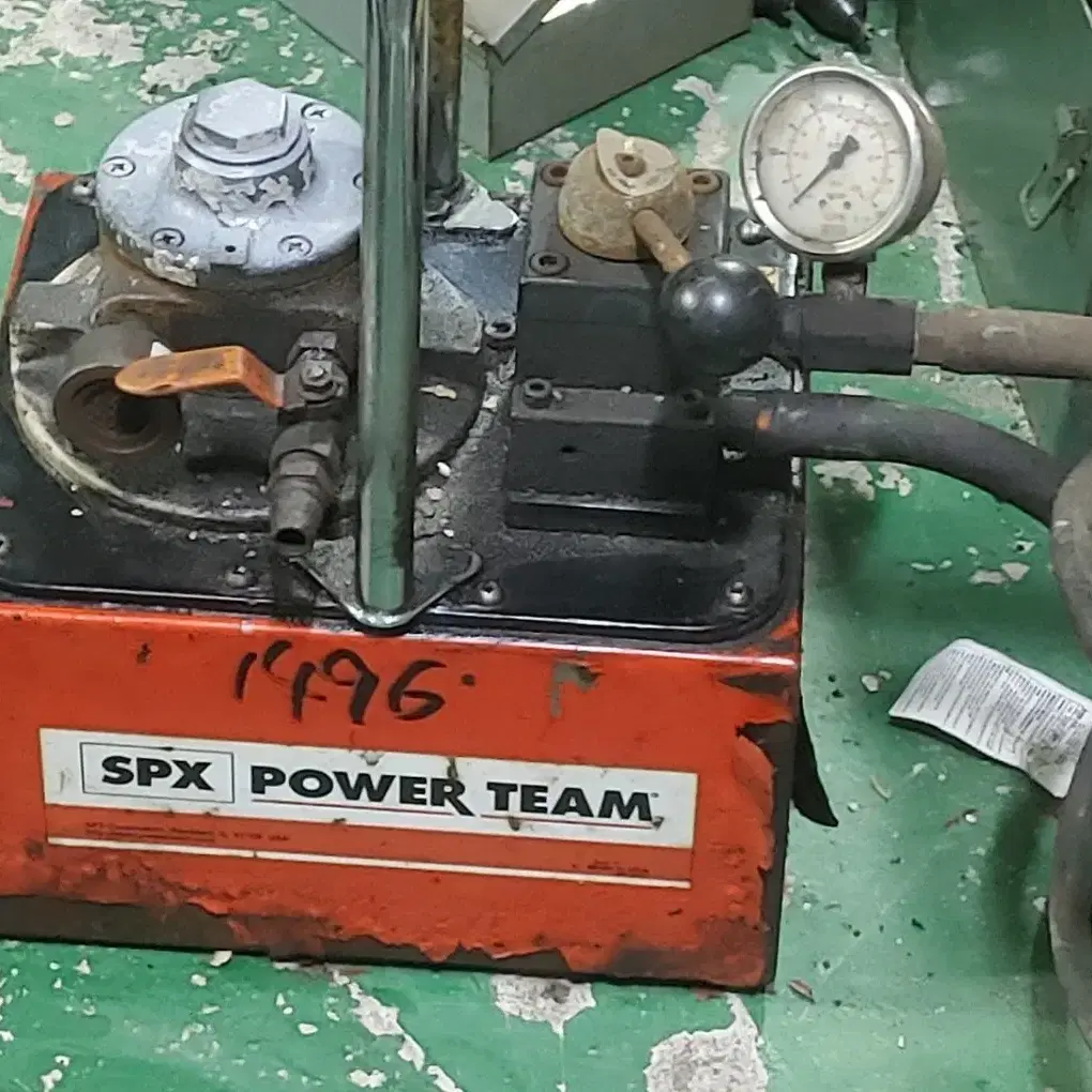 미국 USA SPX POWER TEAM복동 에어 유압펌프