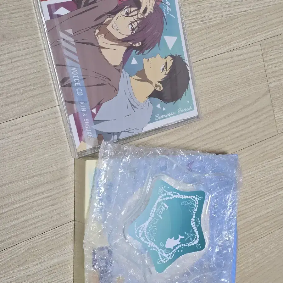 프리 free! 제일복권 A상 린/소스케 CD, E상 소스케