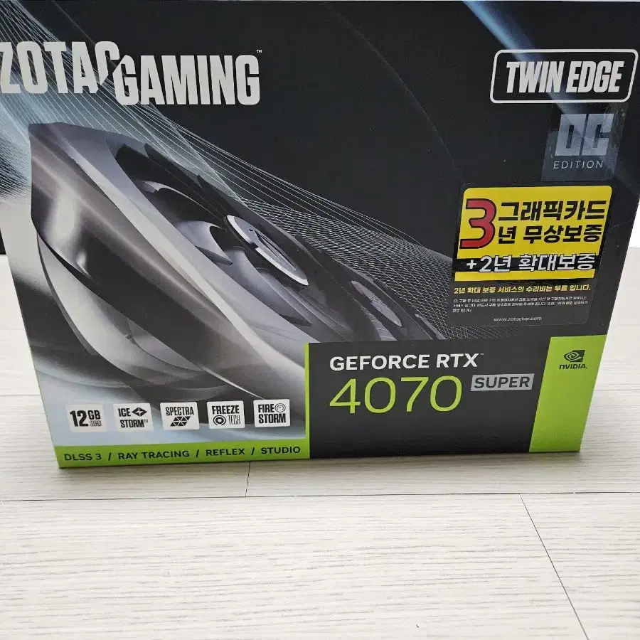 조텍 Gaming 지포스 RTX4070super Twin Edge OC