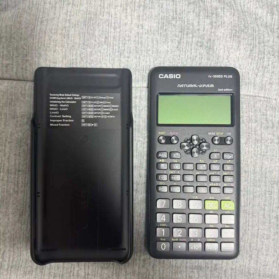 FX-350ES PLUS 2nd edition 카시오 공학용 계산기