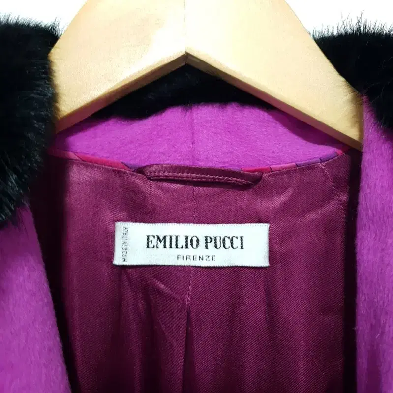 EMILIO PUCCI 에밀리오 푸치 앙고라 코트 L