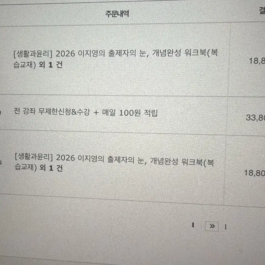 이지영 2026 생윤 출제자의 눈 워크북