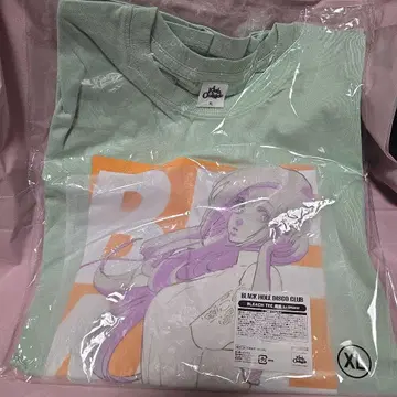 BLEACH 디스코 티셔츠 XL 사이즈 이노우에 오히메 그린