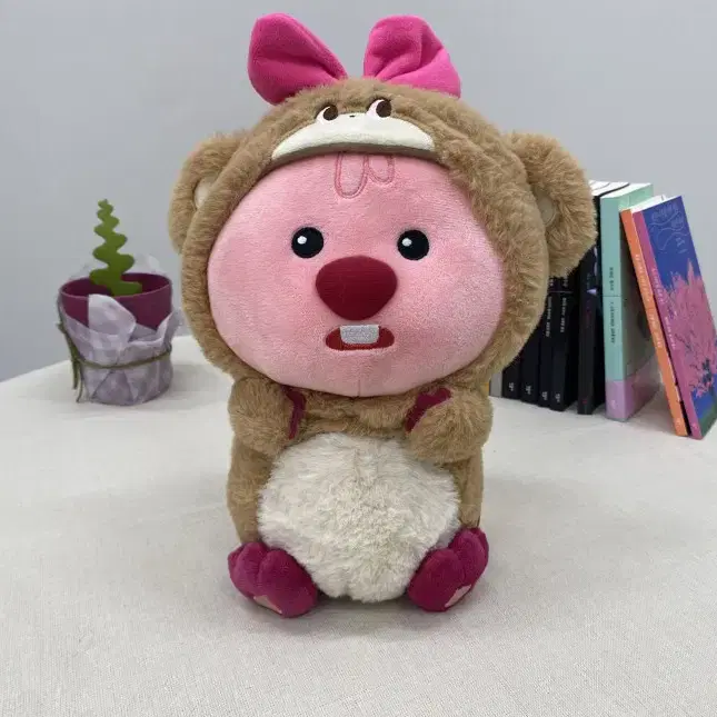 잔망루피 곰돌이 코스튬 인형 30cm