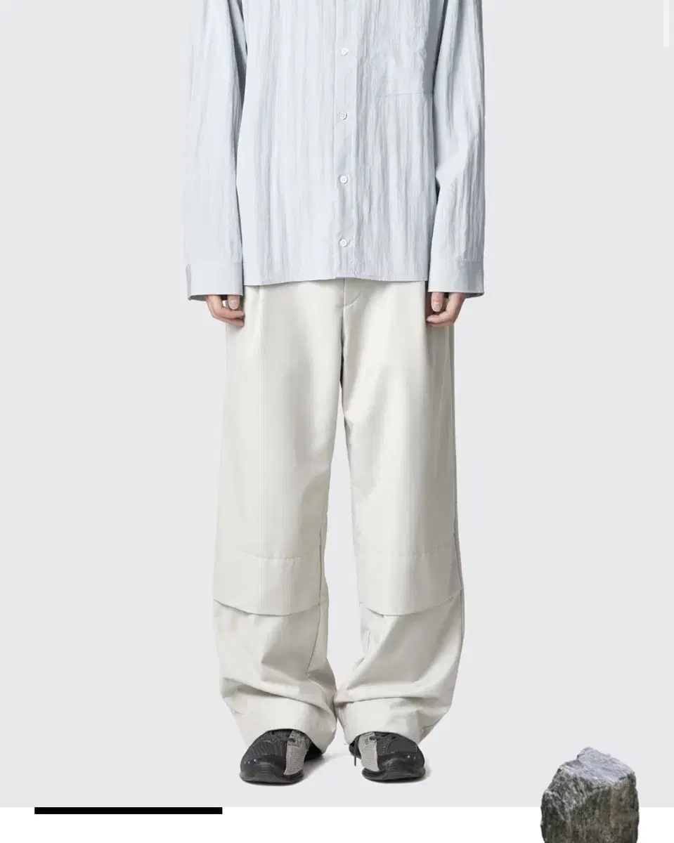 해칭룸 Layer Pants V2 Light Grey