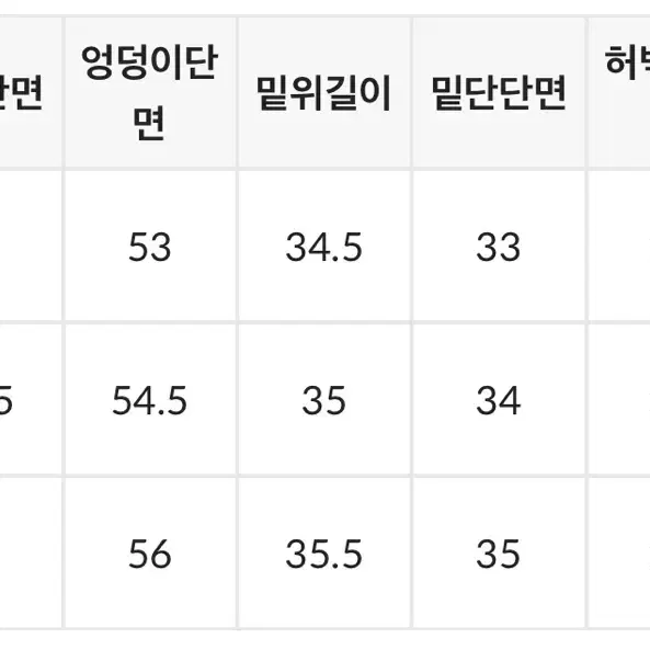 블랙업 자수 생지 와이드 데님팬츠 청바지