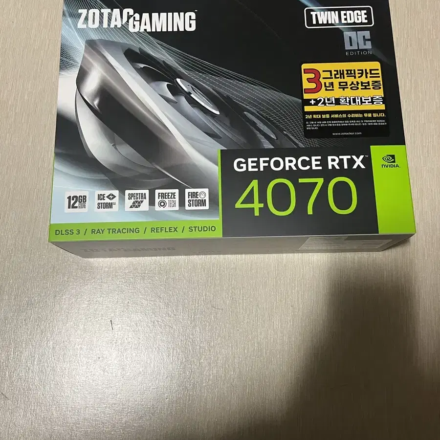 zotac rtx4070 새제품