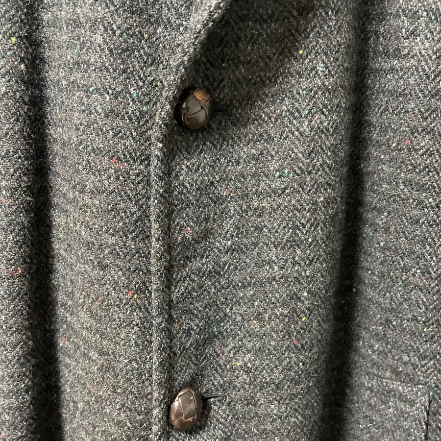 해리스트위드 Harris Tweed 발마칸 코트