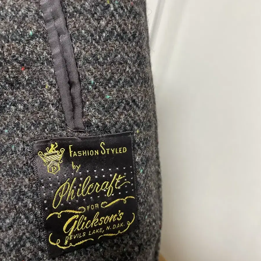 해리스트위드 Harris Tweed 발마칸 코트