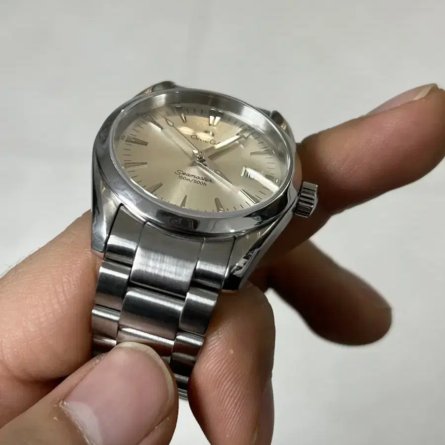 오메가 아쿠아테라 쿼츠 36mm 민트급