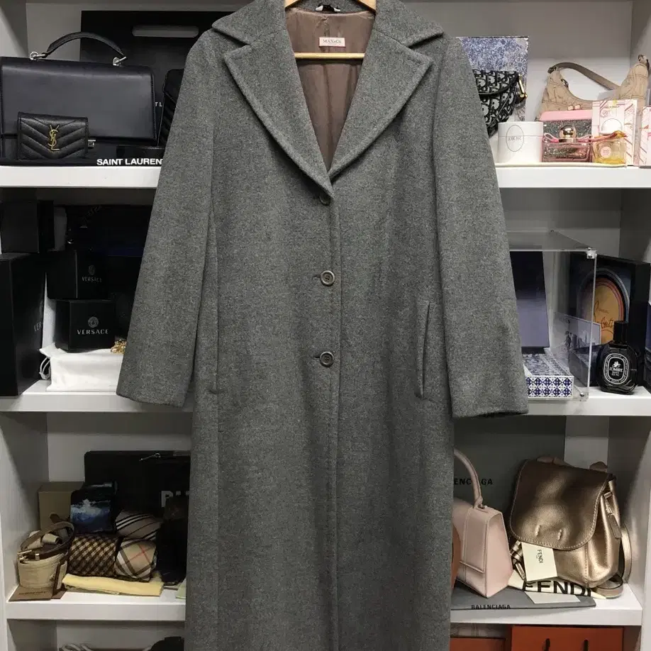 [ MaxMara ] 막스앤코 앙고라 롱 코트